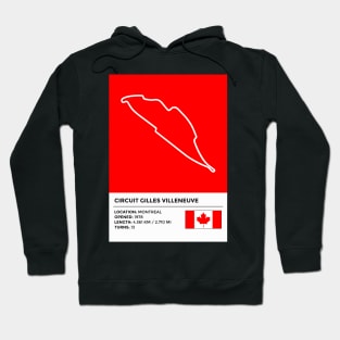 Circuit Gilles Villeneuve [info] Hoodie